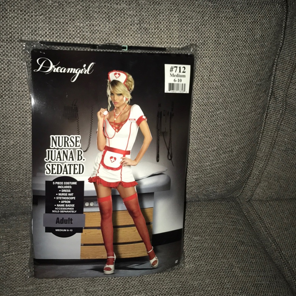 NEW Ladies Sexy Nurse Costume